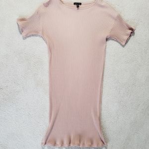 Eileen Fisher Ribbed Knit Stretch Dress szS/P